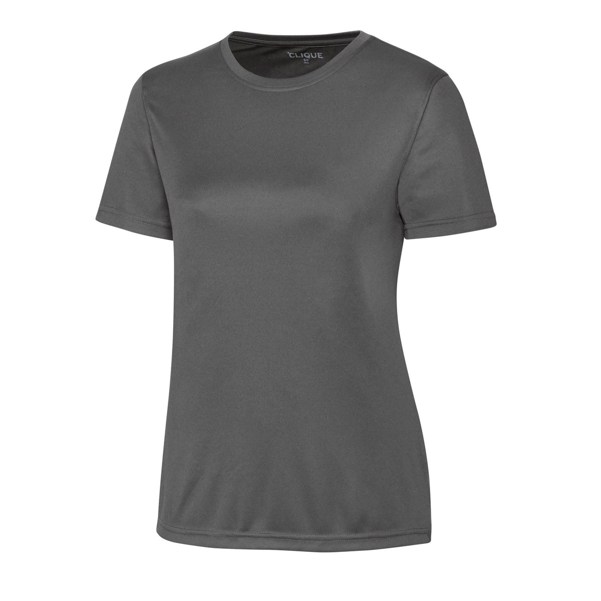 Clique Spin Solution-dyed Performance Jersey Womens Short Sleeve Tee