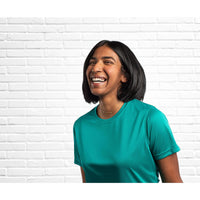Clique Spin Solution-dyed Performance Jersey Womens Short Sleeve Tee