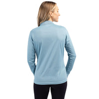 Clique Spin Solution-dyed Performance Pique Womens Long Sleeve Polo