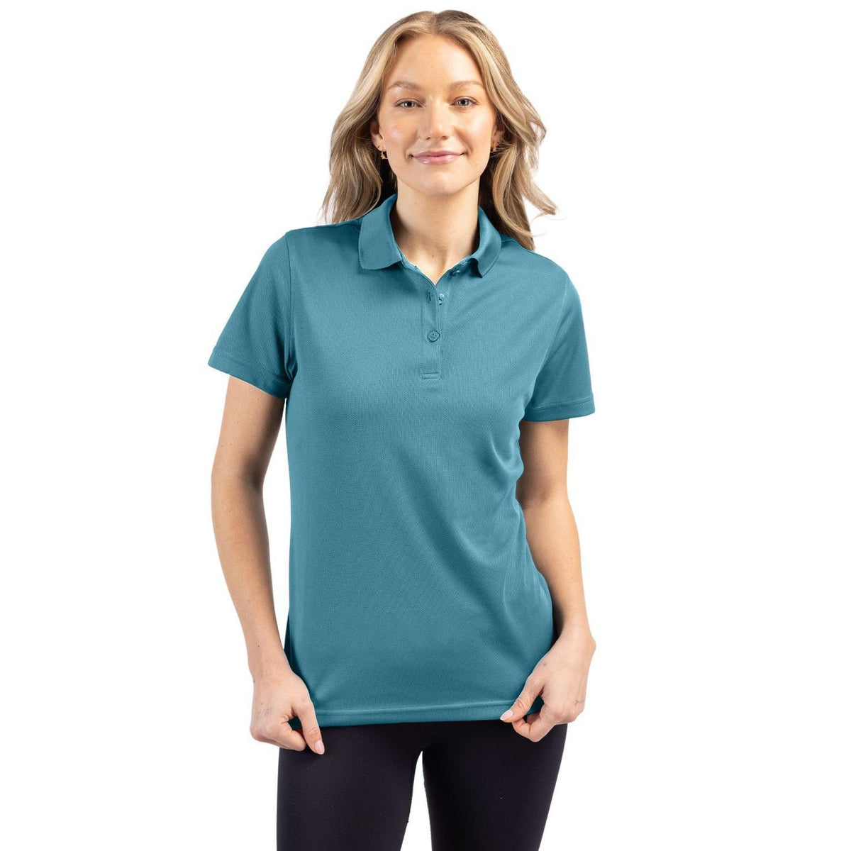 Clique Spin Solution-dyed Performance Pique Womens Polo