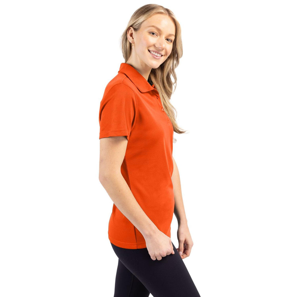 Clique Spin Solution-dyed Performance Pique Womens Polo