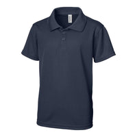 Clique Spin Solution-dyed Performance Pique Youth Polo