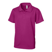 Clique Spin Solution-dyed Performance Pique Youth Polo