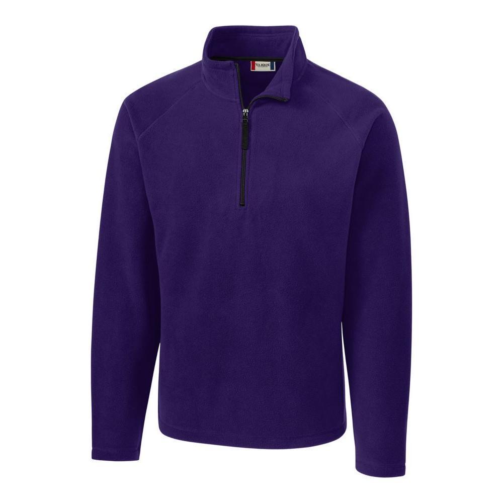 Clique Summit Performance Fleece Mens Half Zip Jacket