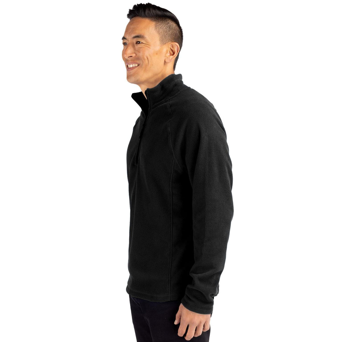 Clique Summit Performance Fleece Mens Half Zip Jacket