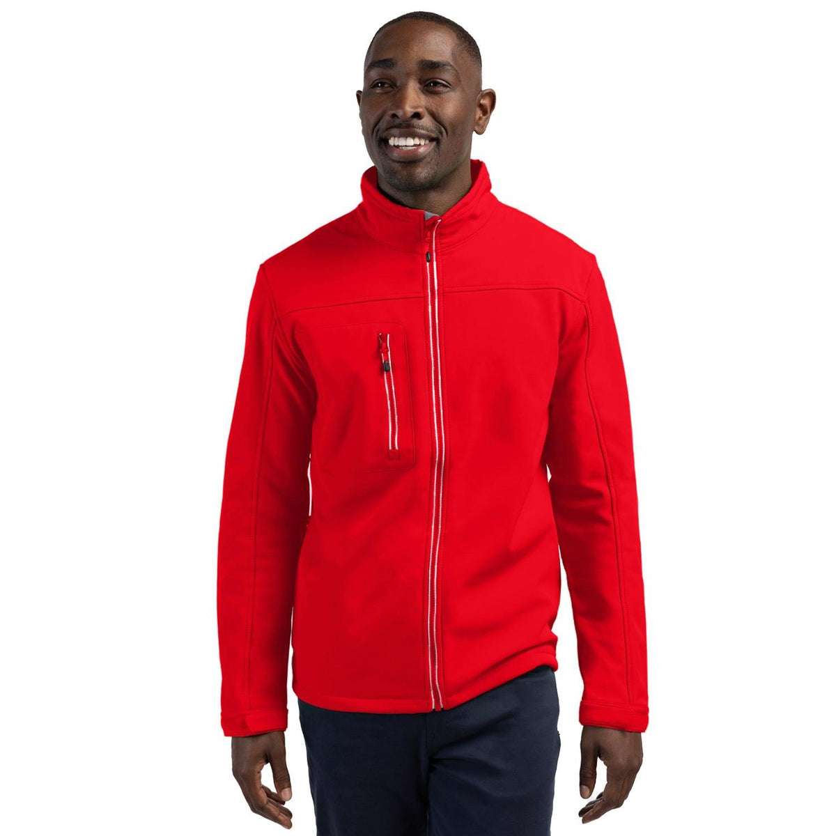 Clique Telemark Recycled Stretch Softshell Mens Full Zip Jacket