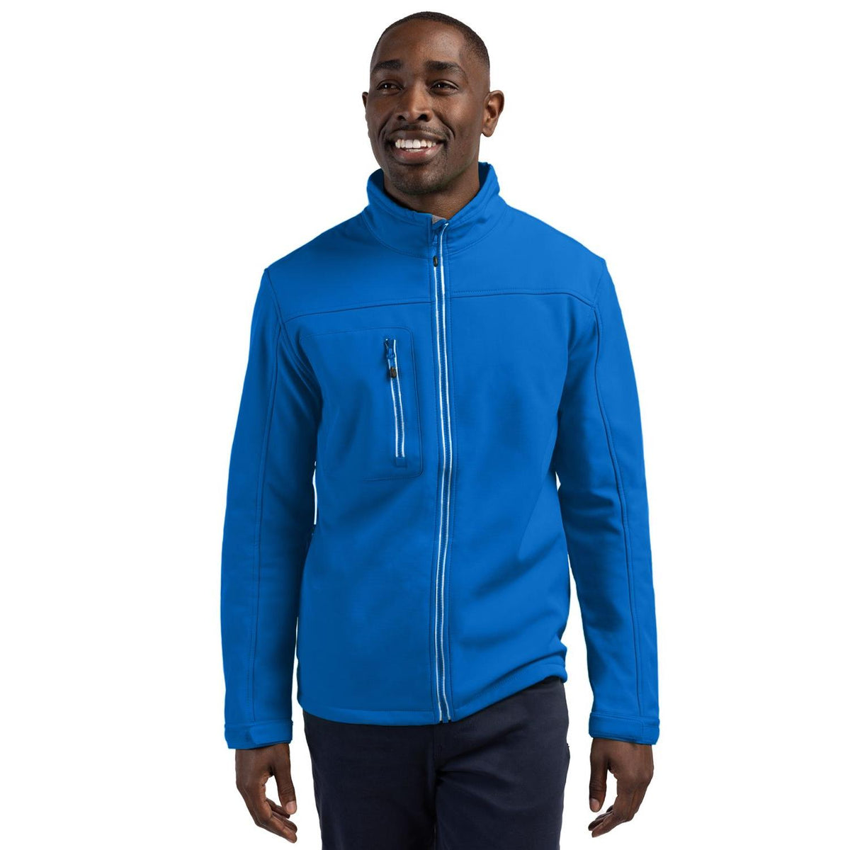 Clique Telemark Recycled Stretch Softshell Mens Full Zip Jacket