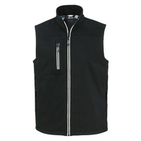 Clique Telemark Recycled Stretch Softshell Mens Full Zip Vest