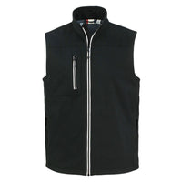 Clique Telemark Recycled Stretch Softshell Mens Full Zip Vest