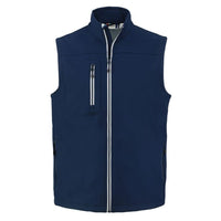 Clique Telemark Recycled Stretch Softshell Mens Full Zip Vest