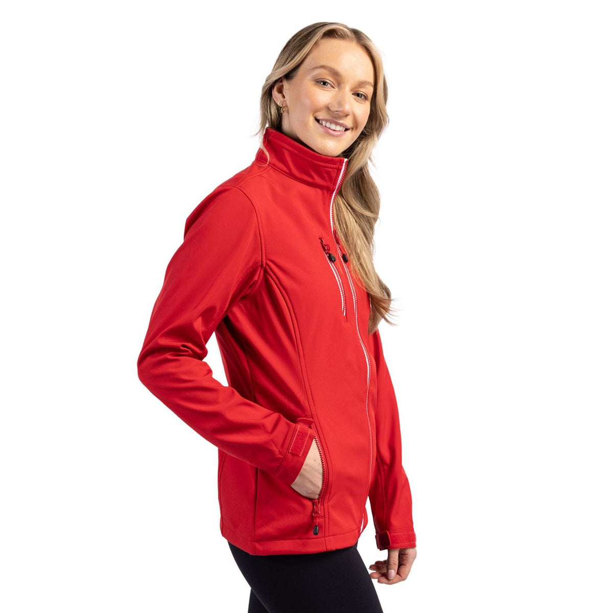 Clique Telemark Recycled Stretch Softshell Womens Full Zip Jacket