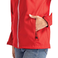 Clique Telemark Recycled Stretch Softshell Womens Full Zip Jacket