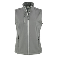 Clique Telemark Recycled Stretch Softshell Womens Full Zip Vest