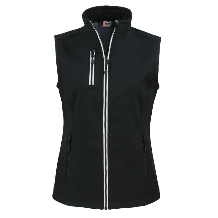 Clique Telemark Recycled Stretch Softshell Womens Full Zip Vest