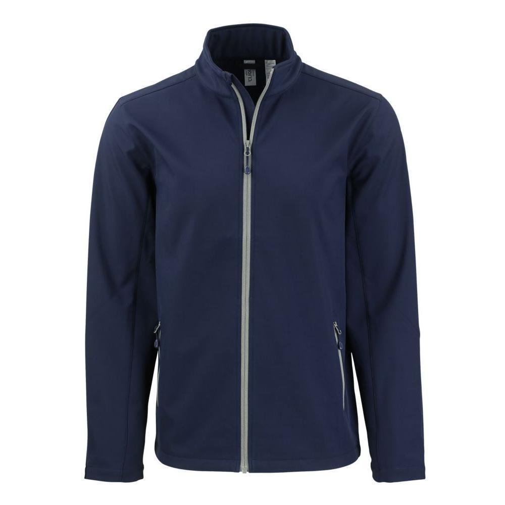 Clique Tempo Recycled Stretch Softshell Mens Full Zip Jacket