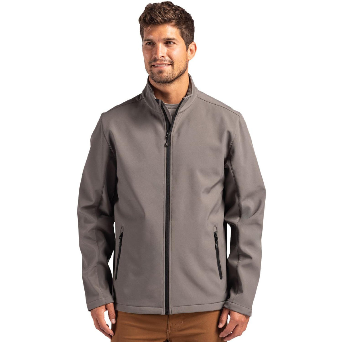 Clique Tempo Recycled Stretch Softshell Mens Full Zip Jacket