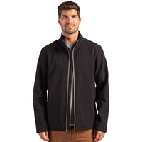 Clique Tempo Recycled Stretch Softshell Mens Full Zip Jacket