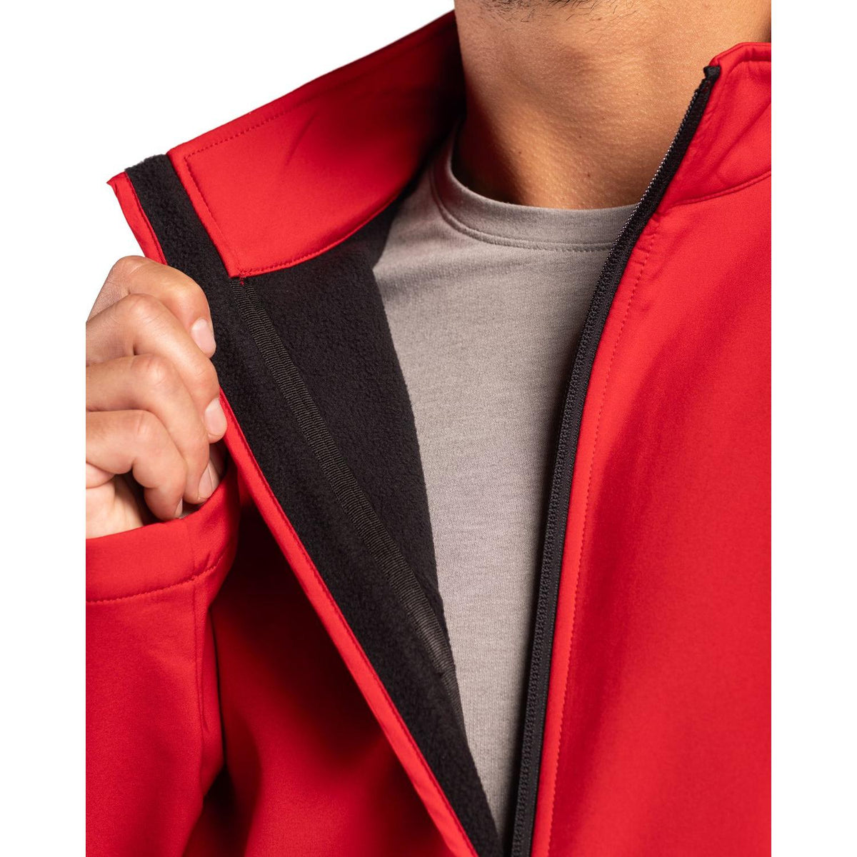Clique Tempo Recycled Stretch Softshell Mens Full Zip Jacket