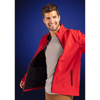 Clique Tempo Recycled Stretch Softshell Mens Full Zip Jacket