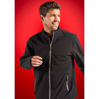 Clique Tempo Recycled Stretch Softshell Mens Full Zip Jacket