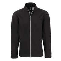 Clique Tempo Recycled Stretch Softshell Mens Full Zip Jacket