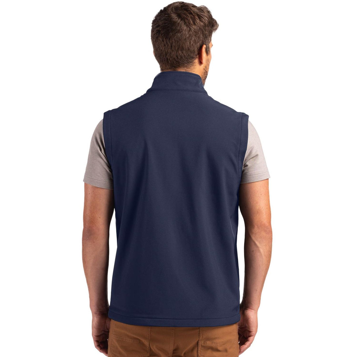 Clique Tempo Recycled Stretch Softshell Mens Full Zip Vest
