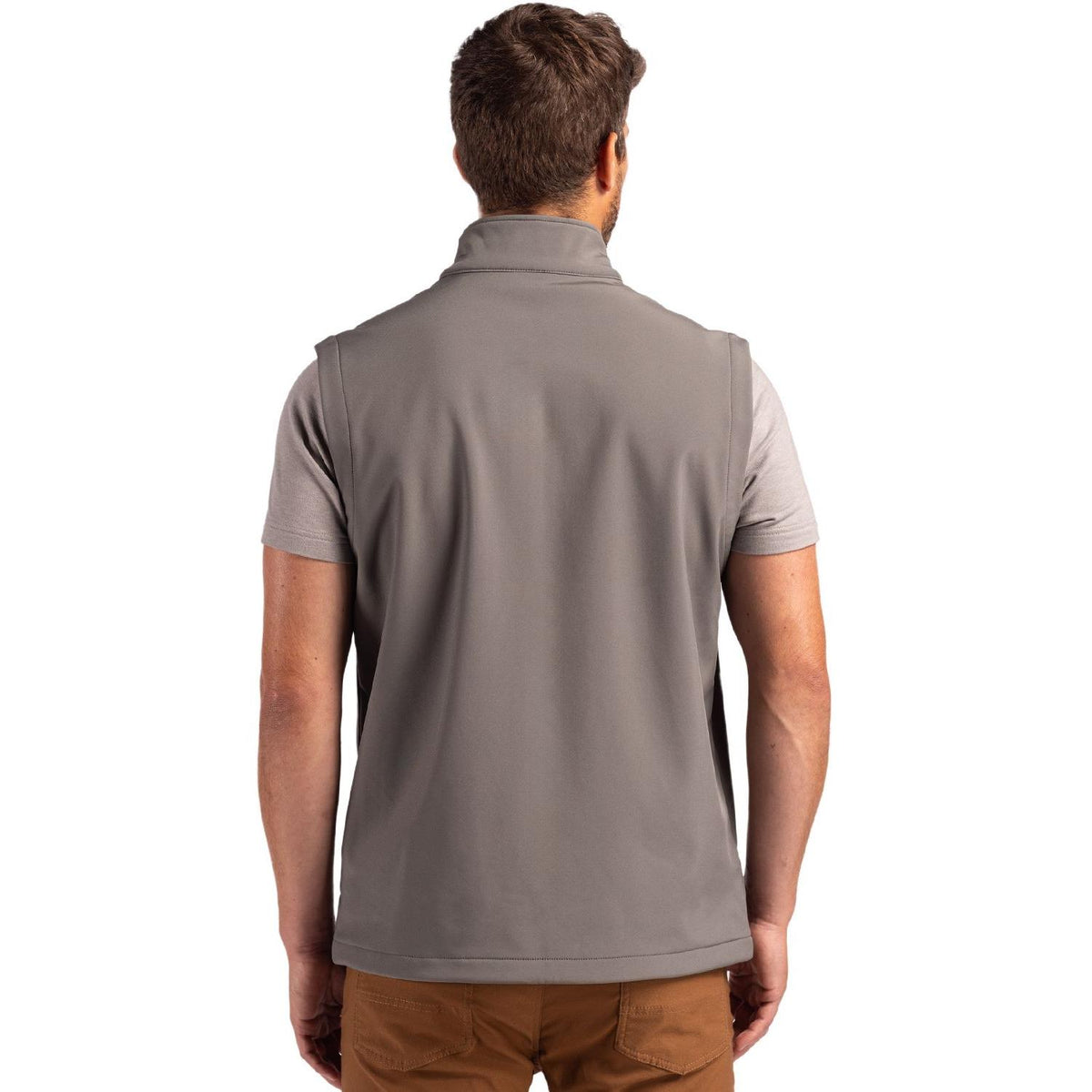 Clique Tempo Recycled Stretch Softshell Mens Full Zip Vest