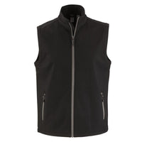 Clique Tempo Recycled Stretch Softshell Mens Full Zip Vest