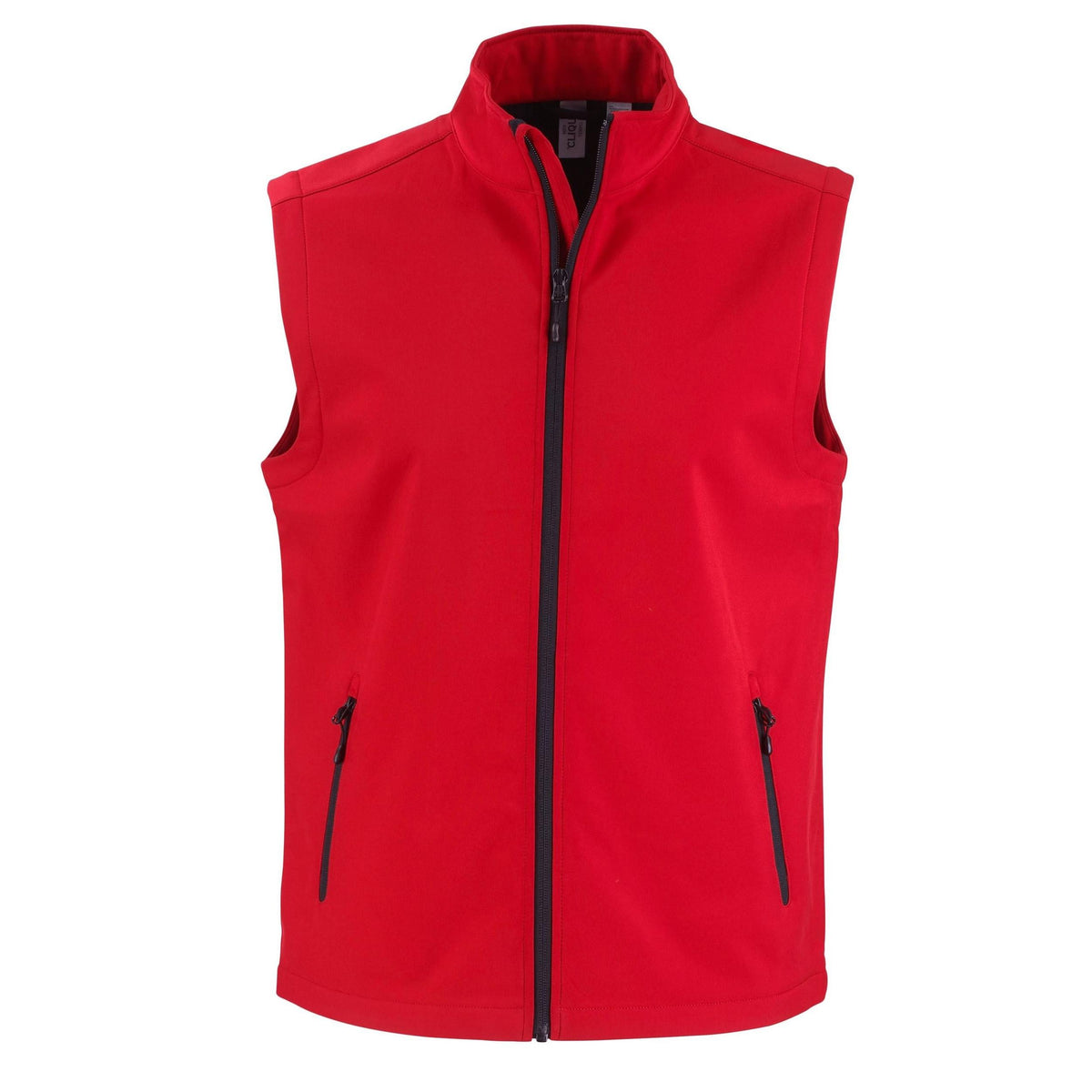 Clique Tempo Recycled Stretch Softshell Mens Full Zip Vest