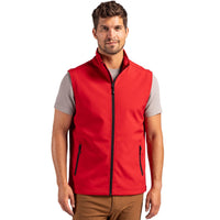 Clique Tempo Recycled Stretch Softshell Mens Full Zip Vest