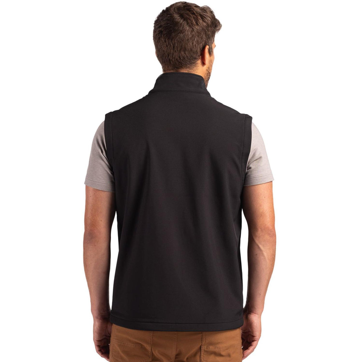 Clique Tempo Recycled Stretch Softshell Mens Full Zip Vest