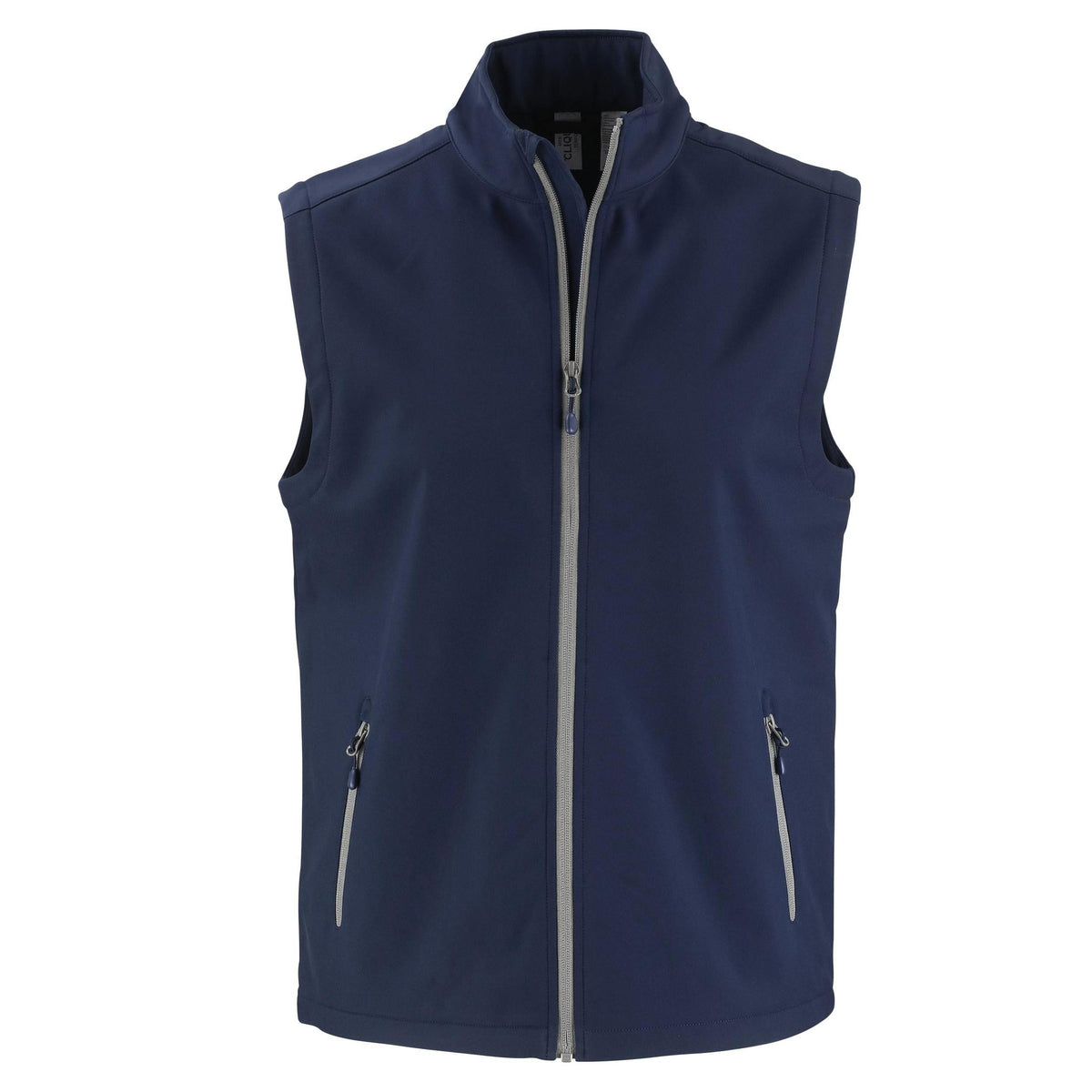 Clique Tempo Recycled Stretch Softshell Mens Full Zip Vest