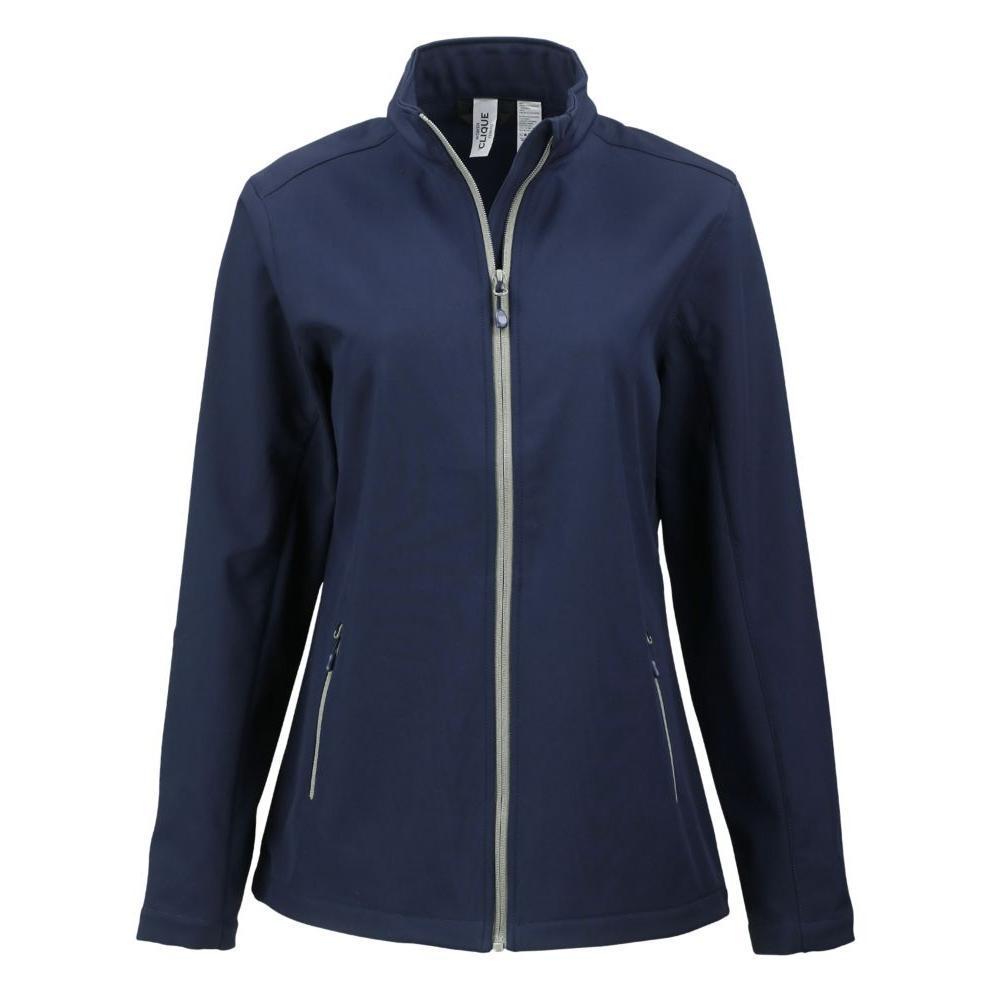 Clique Tempo Recycled Stretch Softshell Womens Full Zip Jacket