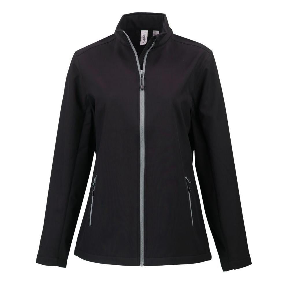 Clique Tempo Recycled Stretch Softshell Womens Full Zip Jacket