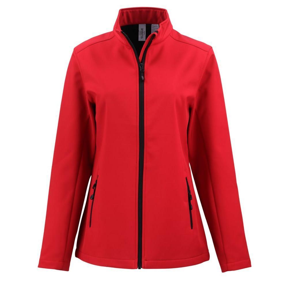 Clique Tempo Recycled Stretch Softshell Womens Full Zip Jacket