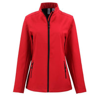 Clique Tempo Recycled Stretch Softshell Womens Full Zip Jacket