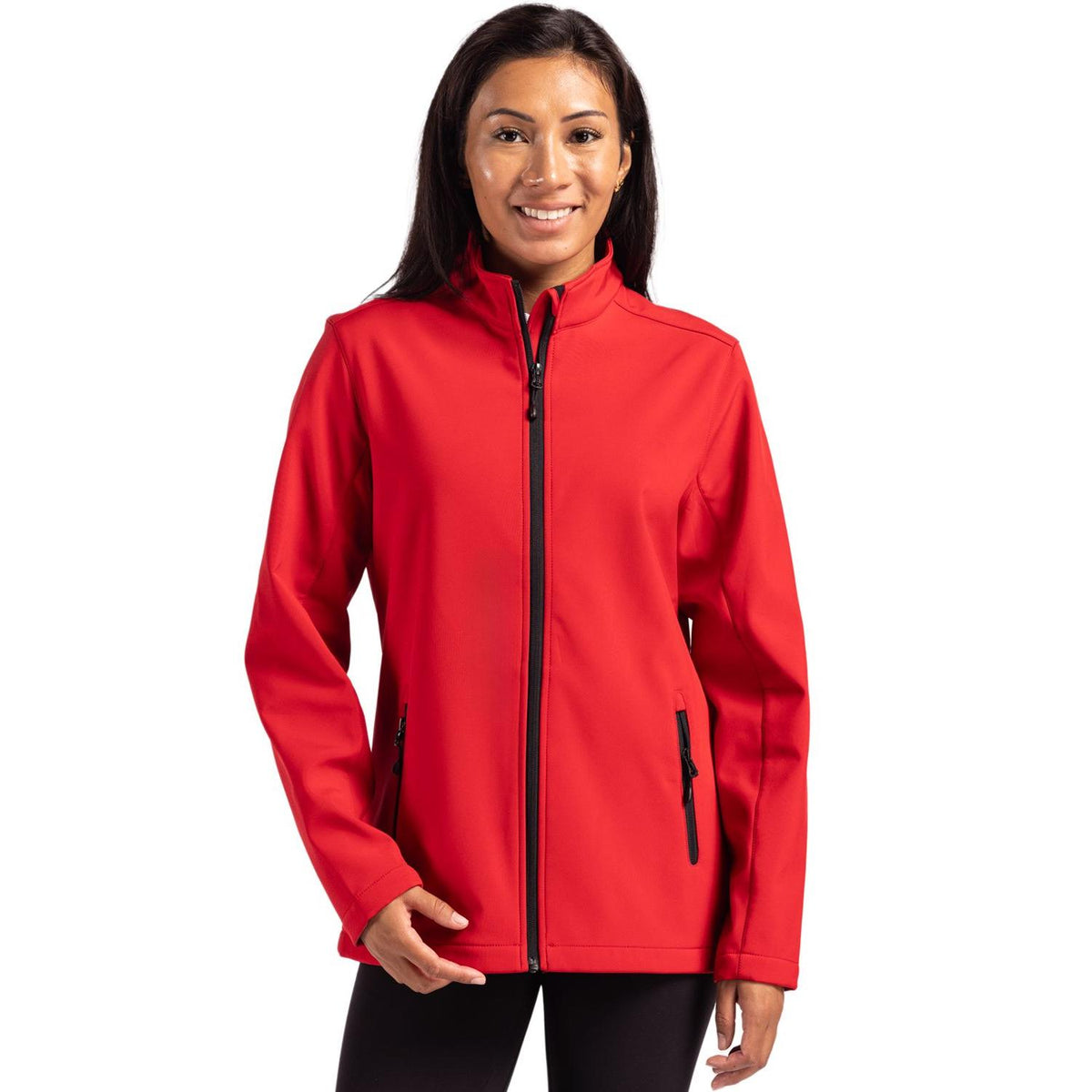 Clique Tempo Recycled Stretch Softshell Womens Full Zip Jacket