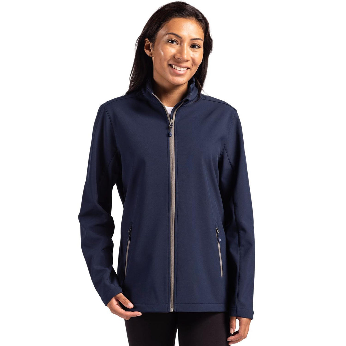 Clique Tempo Recycled Stretch Softshell Womens Full Zip Jacket