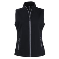 Clique Tempo Recycled Stretch Softshell Womens Full Zip Vest