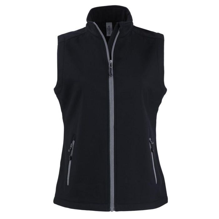 Clique Tempo Recycled Stretch Softshell Womens Full Zip Vest