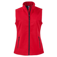Clique Tempo Recycled Stretch Softshell Womens Full Zip Vest