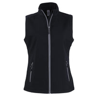 Clique Tempo Recycled Stretch Softshell Womens Full Zip Vest