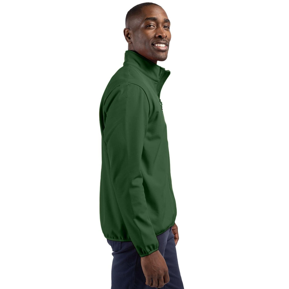 Clique Trail Recycled Stretch Softshell Mens Full Zip Jacket