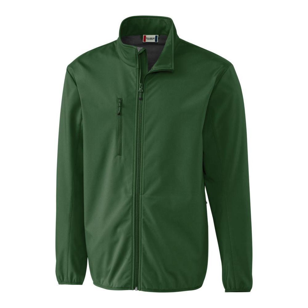 Clique Trail Recycled Stretch Softshell Mens Full Zip Jacket