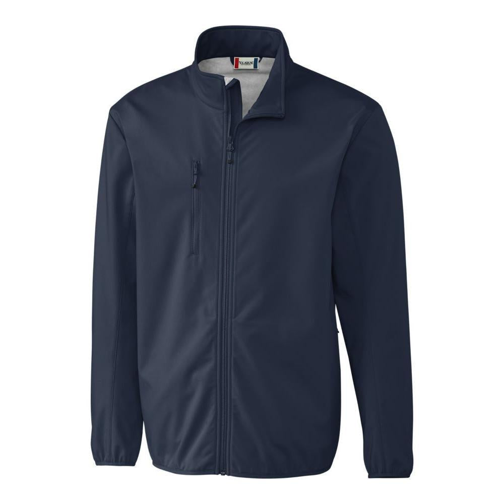 Clique Trail Recycled Stretch Softshell Mens Full Zip Jacket