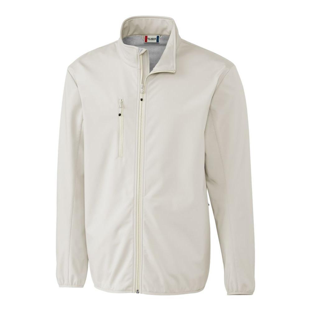 Clique Trail Recycled Stretch Softshell Mens Full Zip Jacket