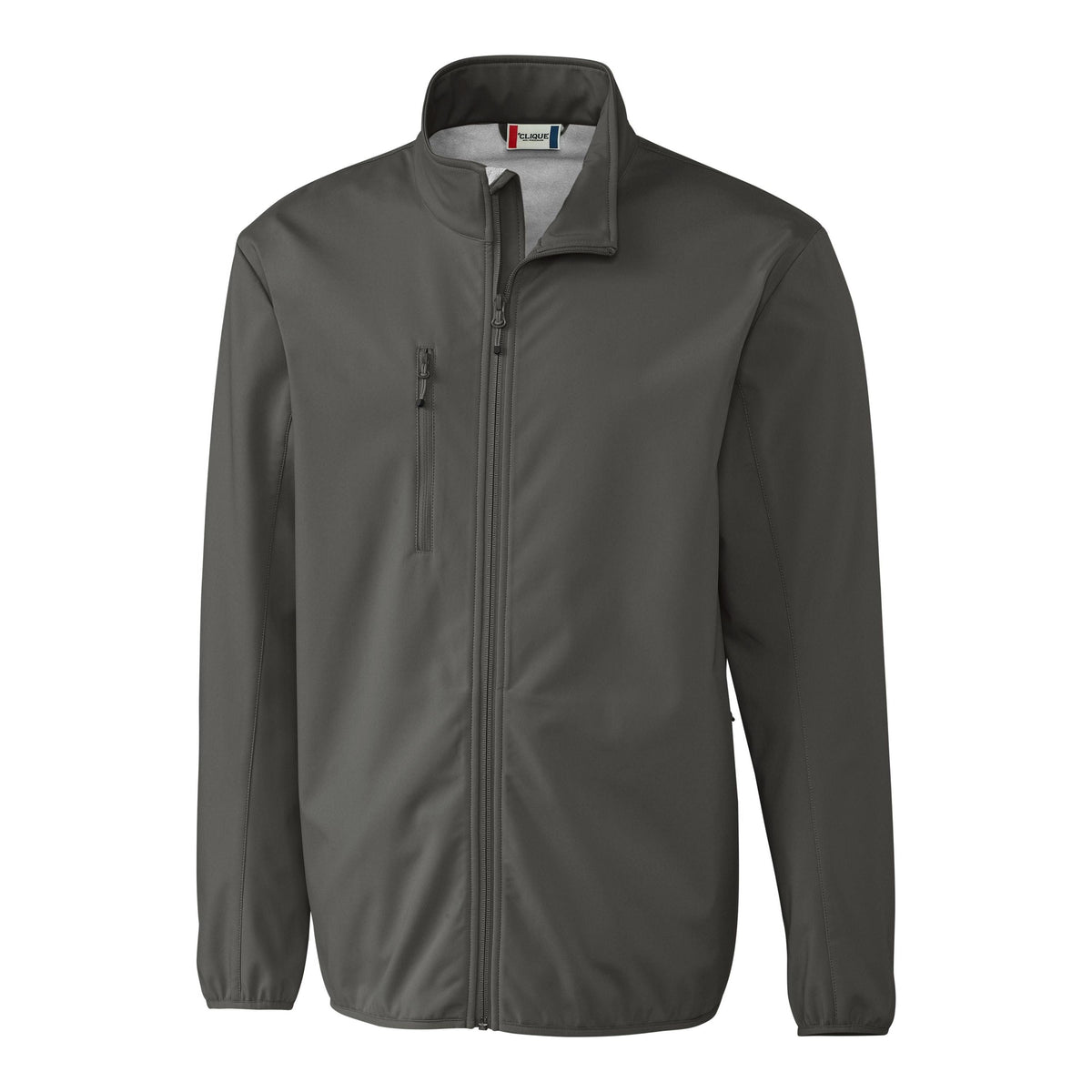 Clique Trail Recycled Stretch Softshell Mens Full Zip Jacket