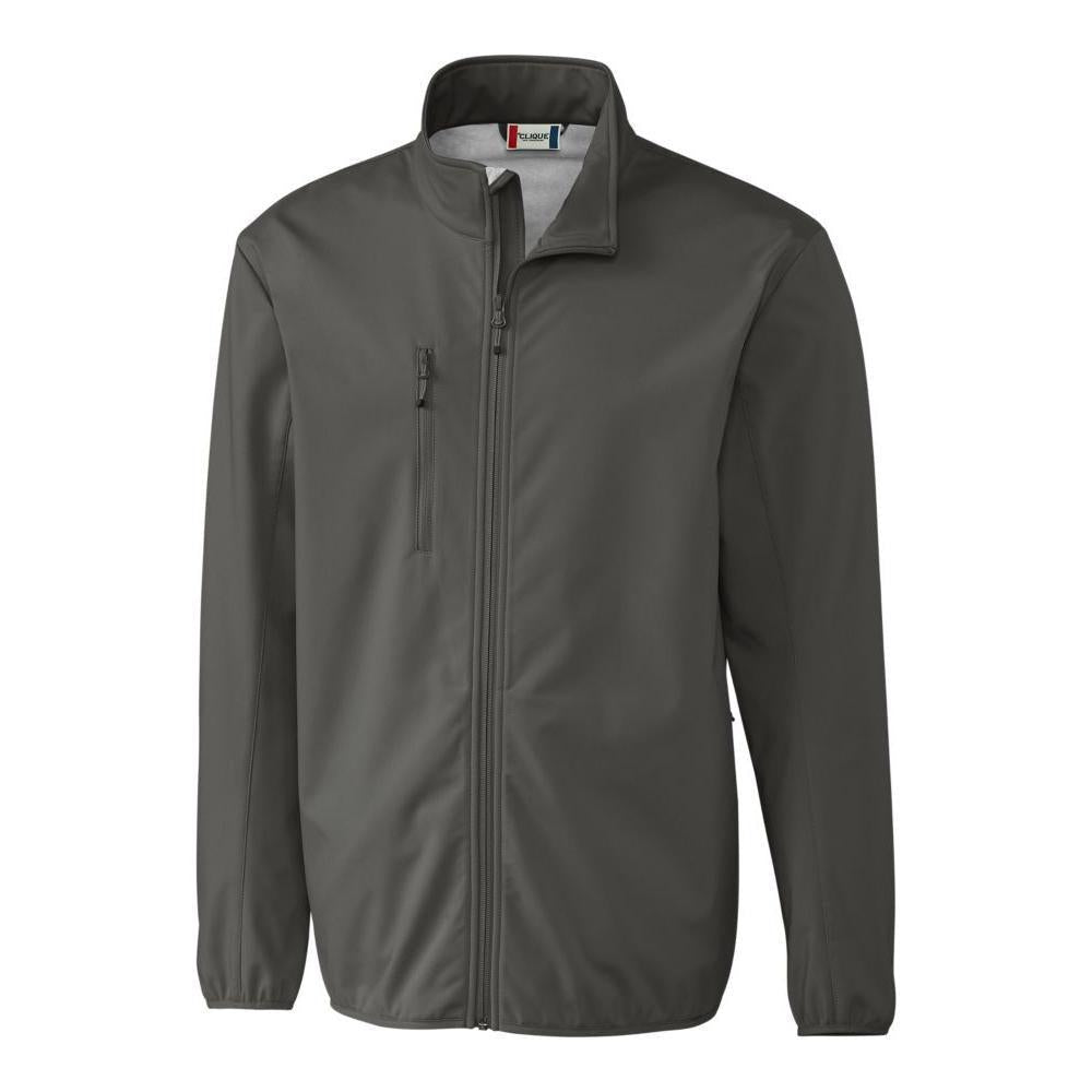 Clique Trail Recycled Stretch Softshell Mens Full Zip Jacket