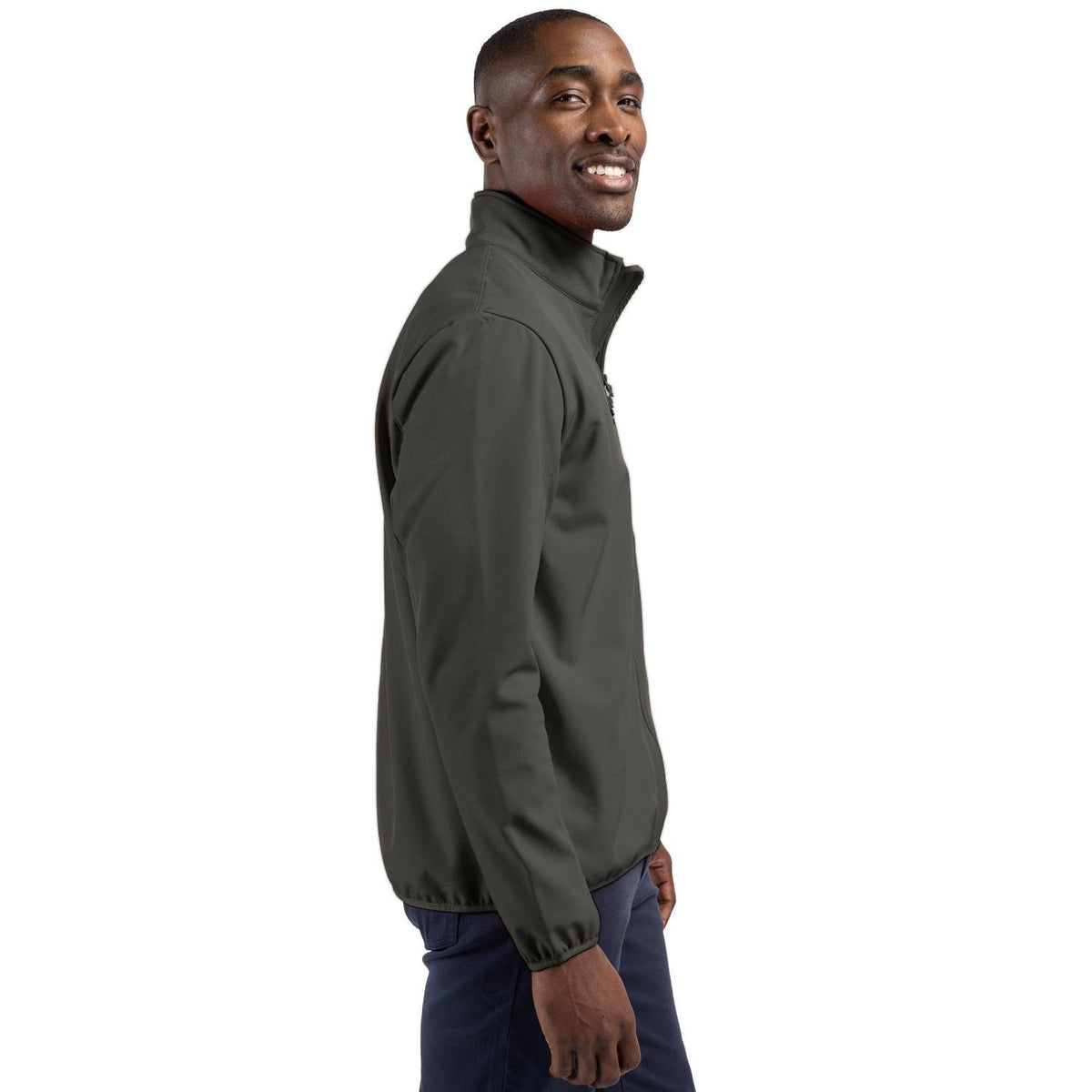 Clique Trail Recycled Stretch Softshell Mens Full Zip Jacket