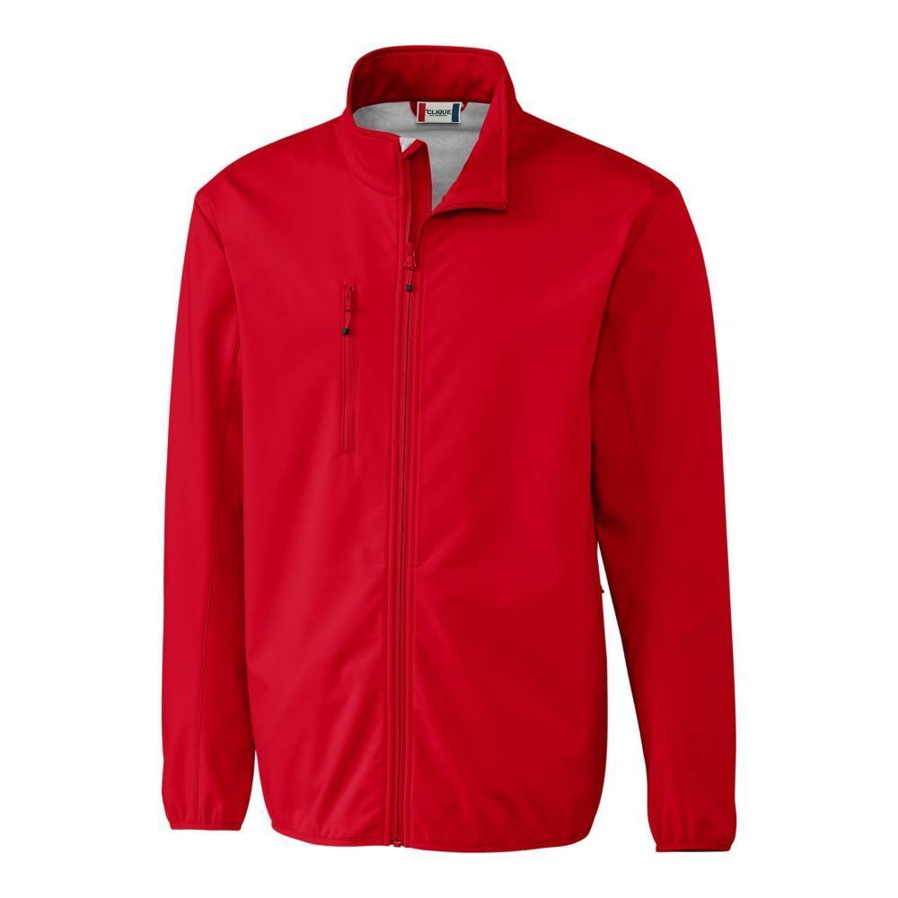 Clique Trail Recycled Stretch Softshell Mens Full Zip Jacket